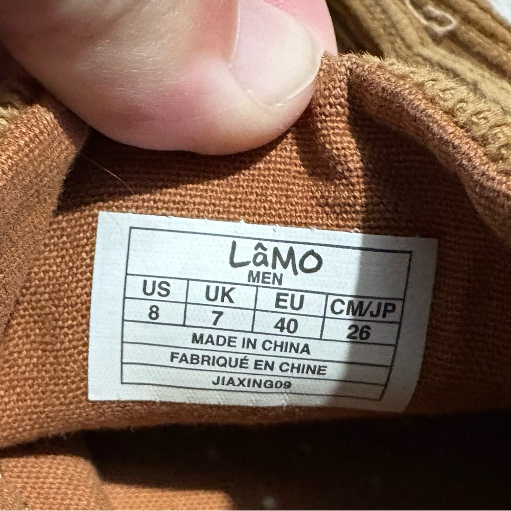 Lamo Men's Tan Footwear